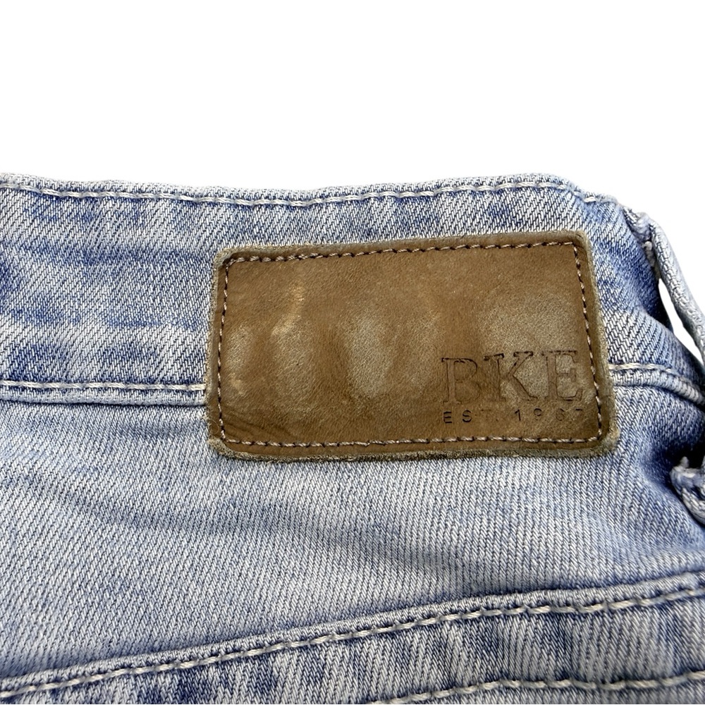 BKE Aiden Bootleg Distressed Denim Jeans 27 X 34 - Picture 7 of 11